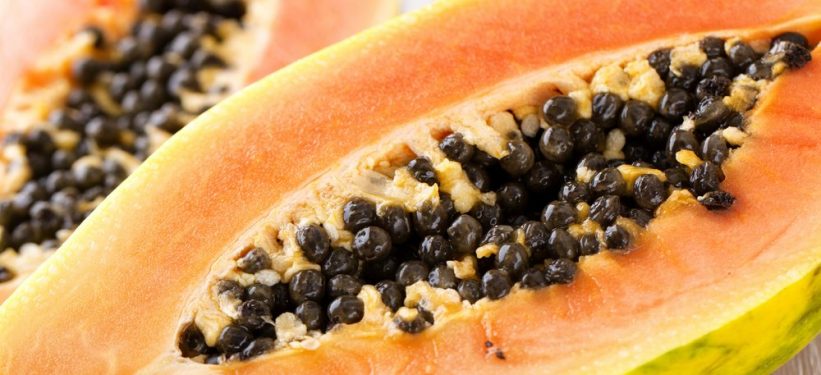 Bild på papaya-frukter.